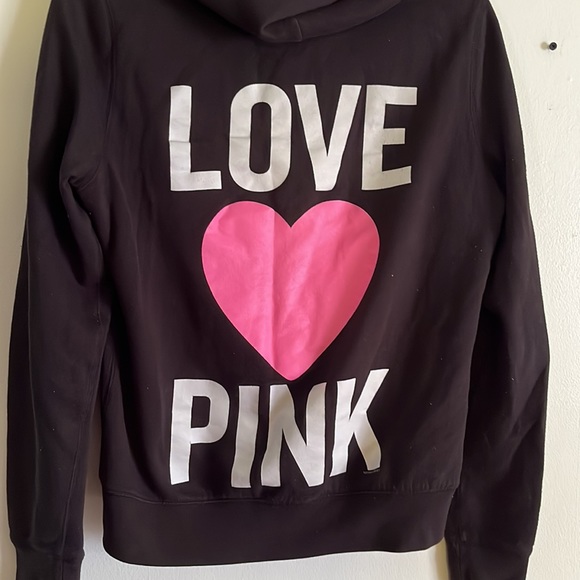 Victoria’s Secret Pink zip up hoodie - Picture 4 of 10